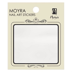Transparent Sticker, Design-Selv, 3 pak, Moyra